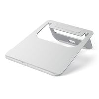 Satechi Lightweight Aluminum Portable Laptop Stand - Compatible with MacBook, MacBook Pro, Microsoft Surface Pro and more (Silver)