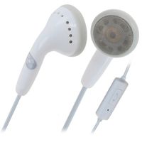 Moki ACC HPMCMW Mic'd Earphones - White