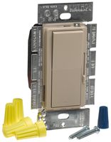 Lutron DVSC-603P-TP Diva 600W 3-Way Dimmer Taupe