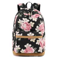 Forestfish College Backpack Backpack Floral Bookbag Bag Travel Daypack Backpack Bags for Women Grils
