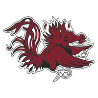 Craftique South Carolina Decal (Gamecock Decal (3''4''6''12''18''), 3")