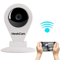 HawkCam Wireless Home Security Camera, Nanny Cam with Audio, FalconWatch HD WiFi Motion Activated,! Burglar Deterrent, DIY Indoor Security Watch Live On Most Devices