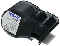 Brady M-30-428 Polyester B-428 Black on Silver Label Maker Cartridge, 3/4" Width x 1-1/2" Height, For BMP51/BMP53 Printers