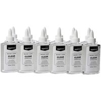 AmazonBasics Washable Liquid School Glue, 5 oz Bottle, Clear, 12-Pack