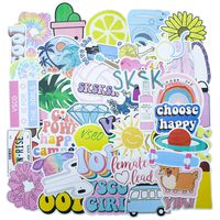 Stickers Cool Random Stickers 50pcs Pack Cute Vinyl Sticker for Kids,Girls, Teens,Children,Perfect for Water Bottles,Laptop,Skateboard