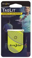 Nite Ize TGL-33-R3 TagLit Magnetic LED Marker, Yellow