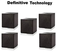 Definitive Technology 5 W7 Wireless Speaker (Black) Bundle