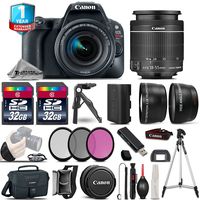 Canon EOS Rebel SL2 DSLR Camera + 18-55mm IS STM - 3 Lens Kit + 32GB + Tripod