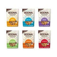 BIENA Chickpea Snacks Variety Pack, 5 Ounce, 6 Count (PACKAGING AND FLAVORS MAY VARY)