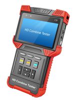 CCTV Tester AHD + IPC + TDR +POE+ Analog Camera Tester 4.0-inch Handheld Multi-function Security Tester Support 1080P(T62-AHD)