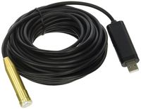 DBPOWER USB Cable Waterproof Drain Pipe Pipeline Plumb, Inspection Snake LED Video Color Camera