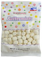Party Sweets White Buttermints, 14 Ounce, Appx. 100 pieces from Hospitality Mints