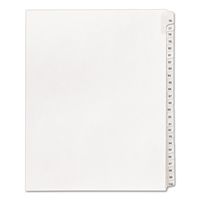 Avery Legal Dividers, Allstate Collated Sets, Letter Size, Side Tab, 76-100 Tab Set (01704)