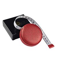 3m/120" Tape Measure Body Measuring Tape for Body Cloth Tape Measure for Sewing Fabric Tailors Medical Measurements Tape Dual Sided Leather Tape Measure Retractable (Red, 1 Pack)