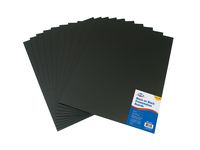 Alvin PB1114-10 Black on Black Presentation Boards 11 inches x 14 inches (Retail Pack)