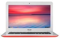 ASUS C300 ChromeBook 13.3 Inch (Intel Celeron, 2 GB, 16GB SSD, Red) (Certified Refurbished)