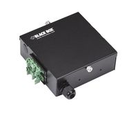 Black Box Wallmount Mini DIN Rail Fiber Enclosure, 1-Slot Adapter