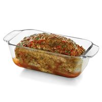 Libbey Baker's Basics Glass Loaf Dish, 9-inch by 5-inch