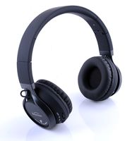 Beyution Black Metal Wireless Bluetooth Headsets Over Ear Bluetooth Headphones with Mic fit for Samsung Smart Phones and all tablet Laptop with Bluetooth Funcstion (BT525-Black-Metal)