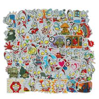 Meet Holiday Ultraman Child Anime Stickers Waterproof Vinyl Scrapbook Stickers Car Motorcycle Bicycle Luggage Decal 50 PCS Laptop Stickers (Ultraman)