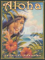 Hi-Look Microfiber Cleaning Cloth - Tropical Paradise