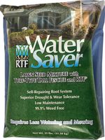 WaterSaver Grass Mixture with Turf-Type Tall Fescue Used to Seed New Lawn and Patch Up Jobs - Grows in Sun or Shade, 25 lbs - Covers 1/10 Acre
