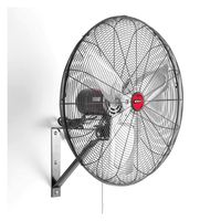 OEMTOOLS 30" Oscillating Black Wall Mount Fan, New Model