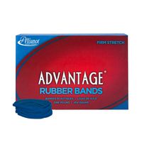 Alliance Rubber 54325 Advantage Rubber Bands Size #32, 1 lb Box Contains Approx. 675 Bands (3" x 1/8", Blue)