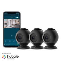 Motorola Focus89B-3 Wireless Indoor Camera for Home-Security Surveillance with Temperature, Sound and Motion Detection, Remote Pan, Tilt, Digital Zoom, Two-Way Talk, 1080p, Night Vision