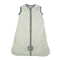 Burt's Bees Baby Baby Beekeeper Wearable Blanket, 100% Organic Cotton, Swaddle Transition Sleeping Bag, Honey Bee Cloud, Large