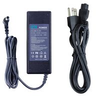 Dtk Ac Adapter Laptop Computer Charger Notebook PC Power Cord Supply Source Plug for Lenovo G.B.S.Y.Z.V.U Series and Fujitsu Siemens Amilo Lifebook u.v.m; Connector Size: 5.5 X 2.5mm; 20V 4.5A 90W