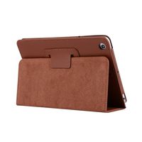 Trifold Stand Cover for for New iPad Mini 5th Gen Case 2019 7.9-inch, Businda PU Leather Slim Folio Stand Smart Cover Case for iPad Mini 5 2019 with Auto Sleep/Wake, Brown