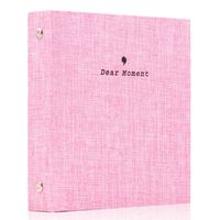 Ablus 100 Pockets Mini Photo Album - Fits for Fujifilm Instax Mini 9 Mini 8 Mini 90 Mini 25, Polaroid Snap PIC-300, Kodak Mini 3-Inch Film (Pink)