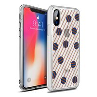 OtterBox Symmetry Clear Series Case for iPhone Xs and iPhone X (Only) - Retail Packaging - Dot the Line