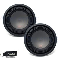 Alpine Two R-W10D4 R-Series 10-Inch Dual 4 Ohm Subwoofers bundle
