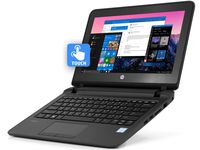 HP ProBook 11 EE G2 Notebook, 11.6" HD Touchscreen, Intel Dual-Core i3-6100U 2.3GHz, 8GB DDR4, 512GB SSD, 1 x HDMI, 1 x VGA, Card Reader, Intel HD Graphics 520, Wi-Fi, Bluetooth, Windows 10 Pro