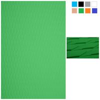 Abahub Non-Slip 2 pcs Traction Pad Deck Grip Mat 30in x 20in Trimmable EVA Sheet 3M Adhesive for Surfboard SUP Green