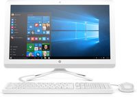 2017 Newest Edition HP 23.8" Full HD(1920x1080) Premium High Performance TouchScreen All in One Desktop, Intel Quad Core AMD A8, 4GB RAM, 1TB HDD, Win10, White