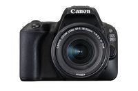 Canon EOS 200D Rebel SL2 Kit with EF-S 18-55mm f/4-5.6 is STM Lens Digital SLR Cameras (Black) (International Model No Warranty)