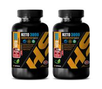 Weight Loss Keto Pills - Keto 3000MG Complex - Fast and Easy Weight Loss - Pure and Natural - Keto Oil - 2 Bottles (120 Capsules)
