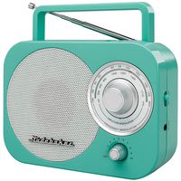SPECTRA MERCHANDISING INT'L Studebaker Portable Am FM Radio Teal - SB2000 Analog Replica Retro Styled