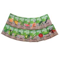 16 Assorted Fruit Seeds and Vegetable Seeds Variety Pack for Indoor and Outdoor Garden - Certified Organic Non-GMO Variety Pack Garden Seeds, Heirloom Fruit Seed and Vegetable Seed for Planting