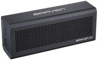 Braven 570 Portable Wireless Bluetooth Speaker [10 Hour Playtime][Waterproof] Built-in 1400 mAh Power Bank Charger - Black