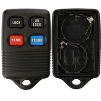 KeylessOption Just the Case Keyless Entry Remote Control Car Key Fob Shell Replacement for GQ43VT4T