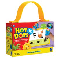 Educational Insights Hot Dots Jr. The Alphabet Card Set, Preschool and Kindergarten Readiness