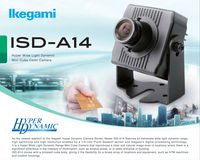 Ikegami ISD-A14-25, ISD-A14 Hyper Wide Light Dynamic Mini Cube Color Camera (2.5mm Lens)
