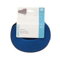 VELCRO Brand All-Purpose Cargo Strap | Strong & Reusable | Our Strongest & Longest Strap | Great for Oversized & Heavy | All-Weather | Blue, 23 ft x 2 in | 1 Count