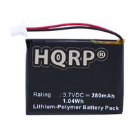 HQRP Battery Works with GolfBuddy YK372731 Golf Buddy Voice VS4, DSC-GB750, DSC-GB900, Voice 2, Voice Plus, PL482730 GPS Range Finder Plus HQRP Coaster