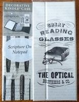 Kindle Case with Notepad & 2-n-1 Stylus - Librarian