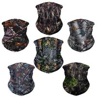 Headwear, Bandana, Neck Gaiter, Head Wrap, Headband for Men and Women, Multifunctional Head Scarf, Face Mask, Balaclava, Magic Scarf, Sweatband for Fishing, Yoga, Running, Motorcycling (A-6PCS-Bush)